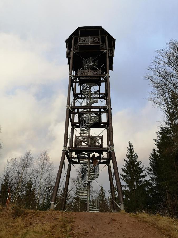 Srub Na Svahu Sjezdovky V Radvanicich Radvanice  エクステリア 写真